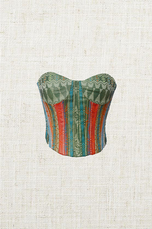 "Songket"  Retaso Bustier Corset 2